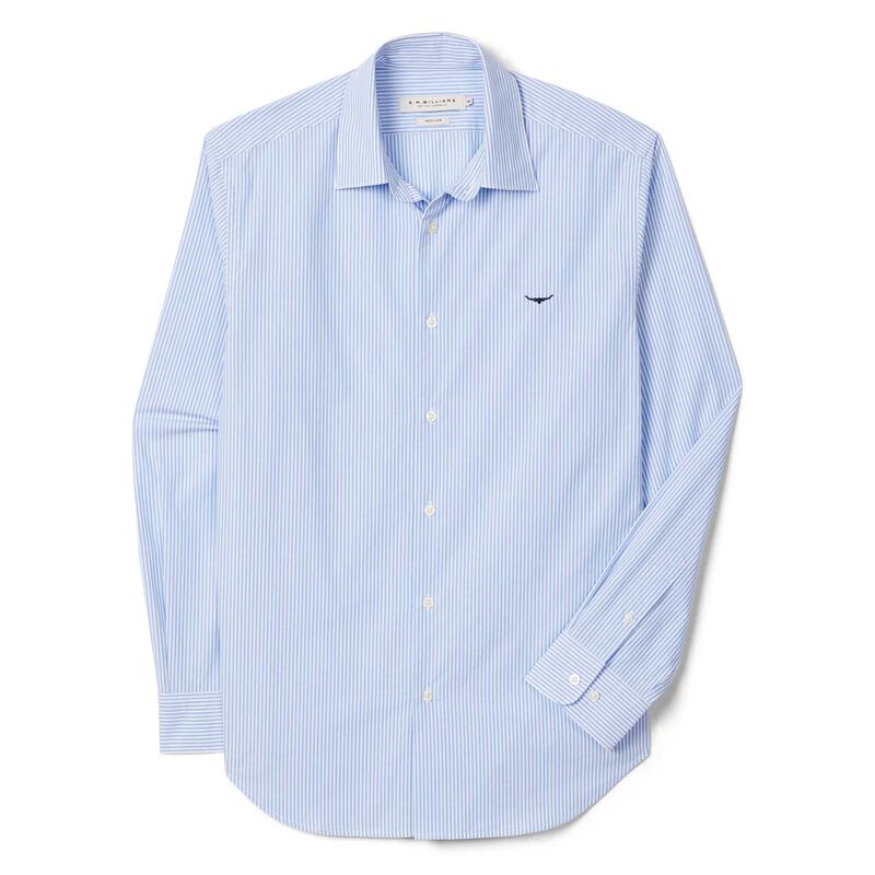 R.M. Williams Sommers Poplin Stripe Shirt image number 2